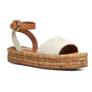 New Joie Romanna Sandal Natural White Size 9.5